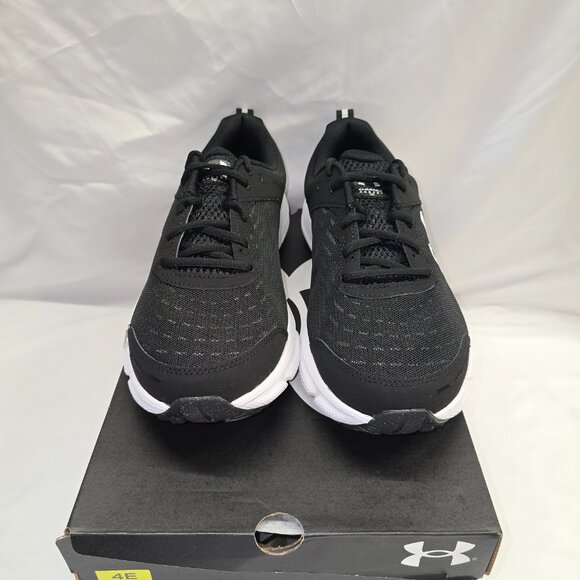 Under Armour UA Charged Assert 10 Wide (4E) in Black, Men's Size 9.5, New in Box - Picture 2 of 7